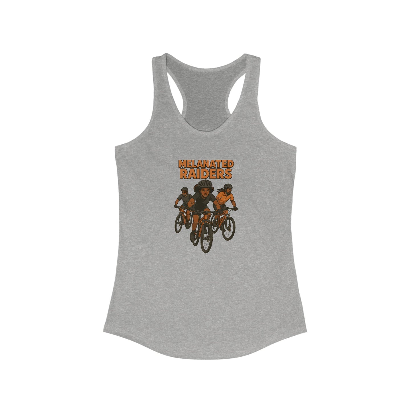 Melanated Raiders Women's Racerback Tank
