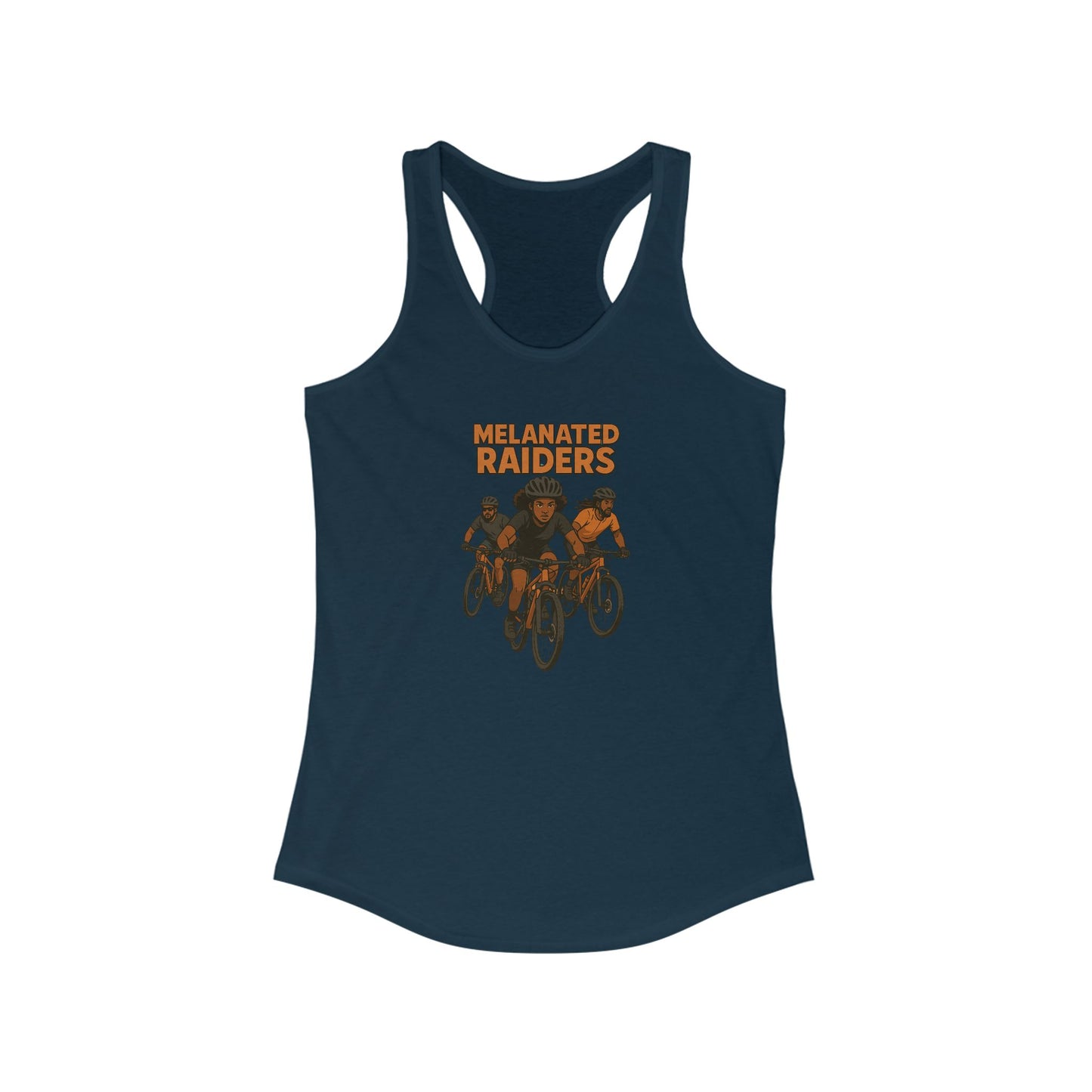 Melanated Raiders Women's Racerback Tank