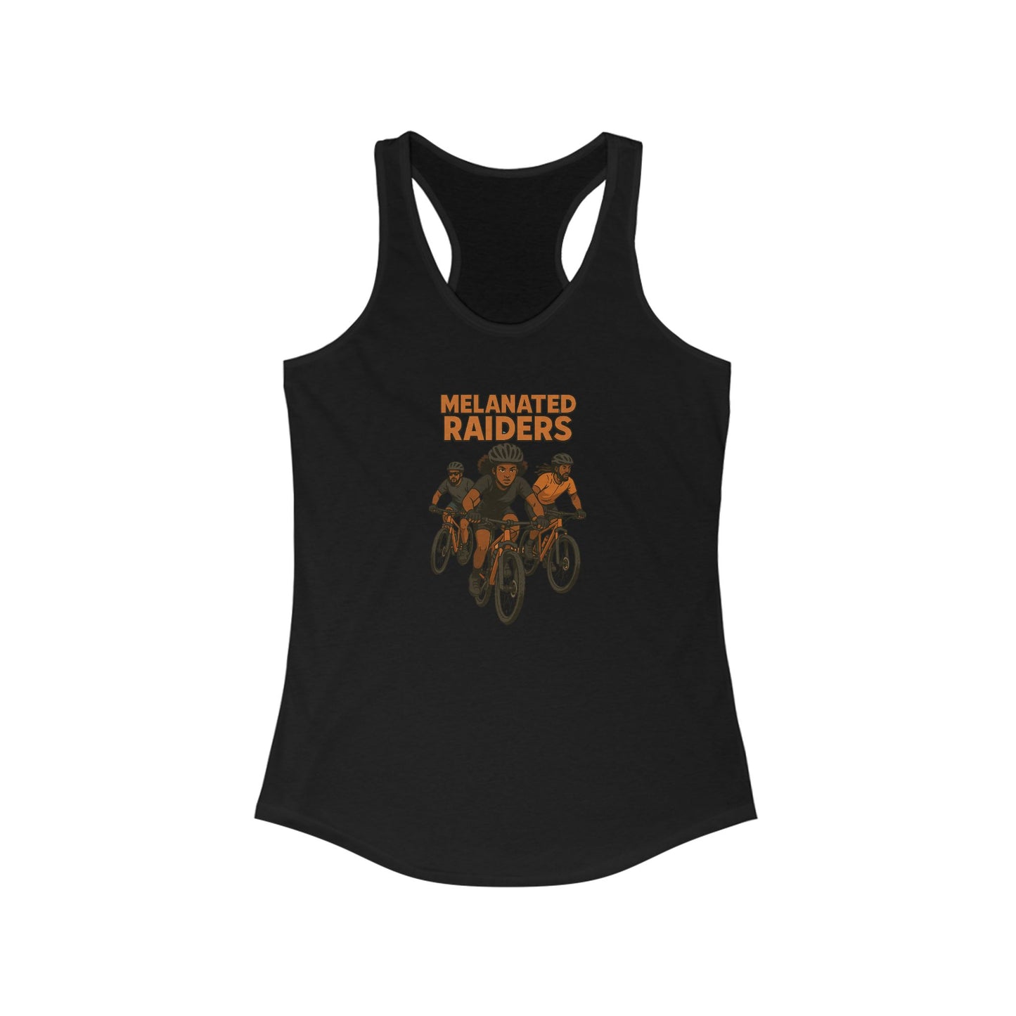 Melanated Raiders Women's Racerback Tank