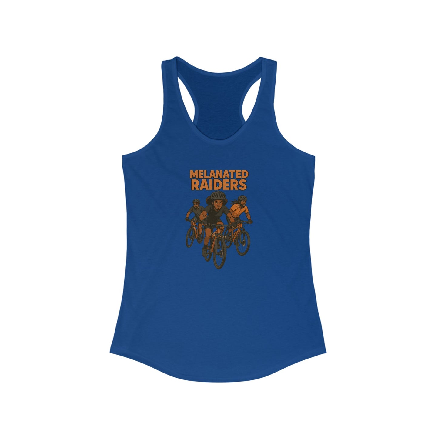 Melanated Raiders Women's Racerback Tank