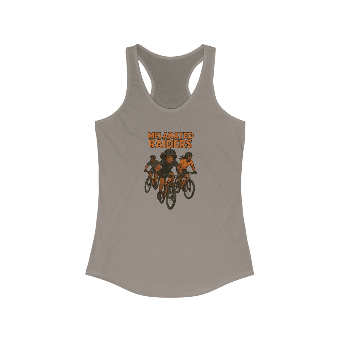 Melanated Raiders Women's Racerback Tank