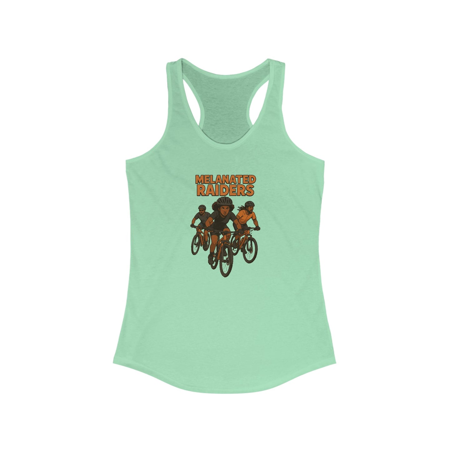 Melanated Raiders Women's Racerback Tank
