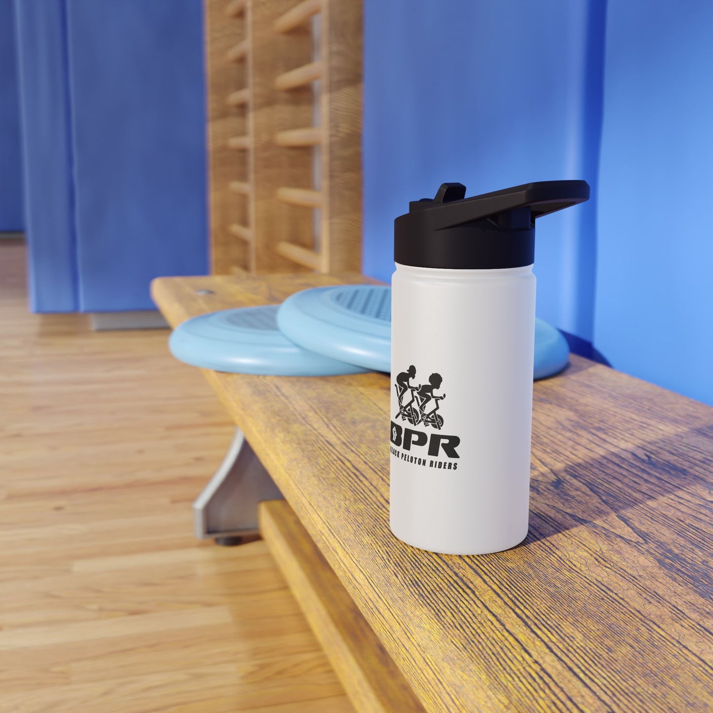 BRR | LOGO| Stainless Steel Water Bottle, Standard Lid