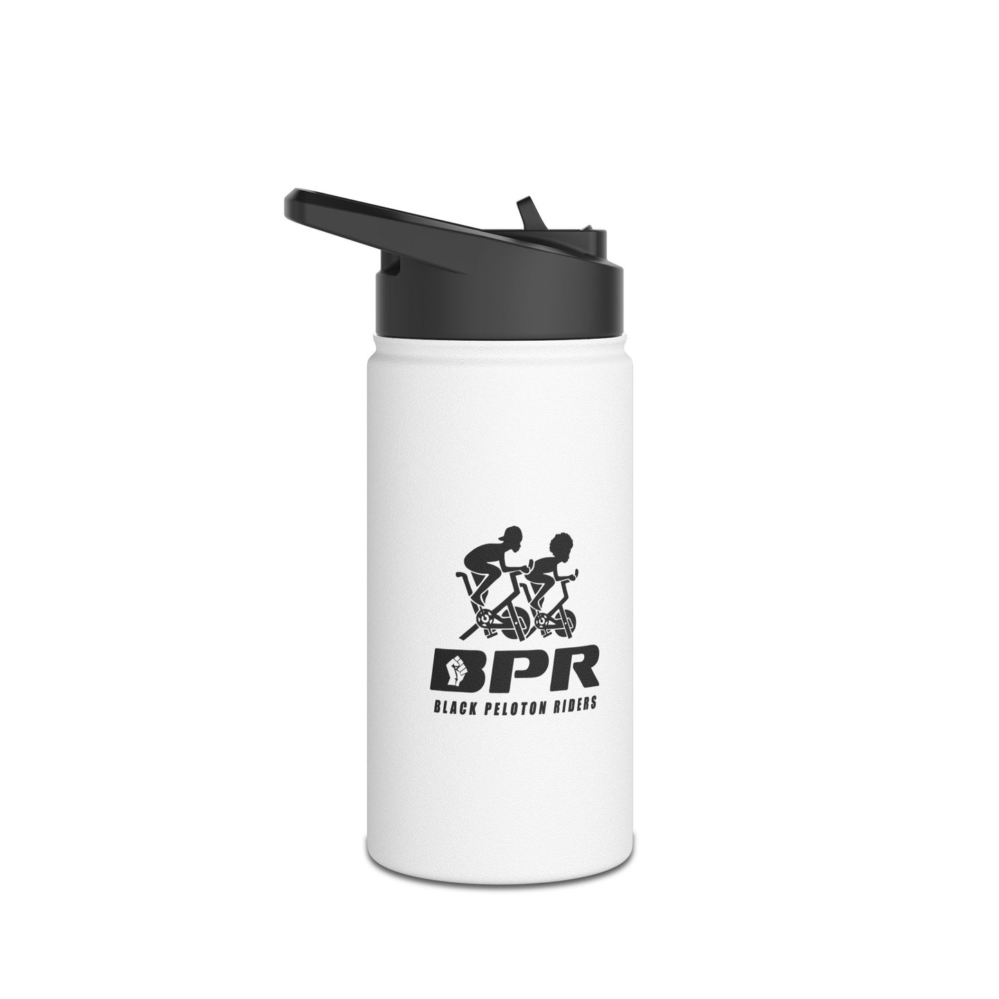 BRR | LOGO| Stainless Steel Water Bottle, Standard Lid