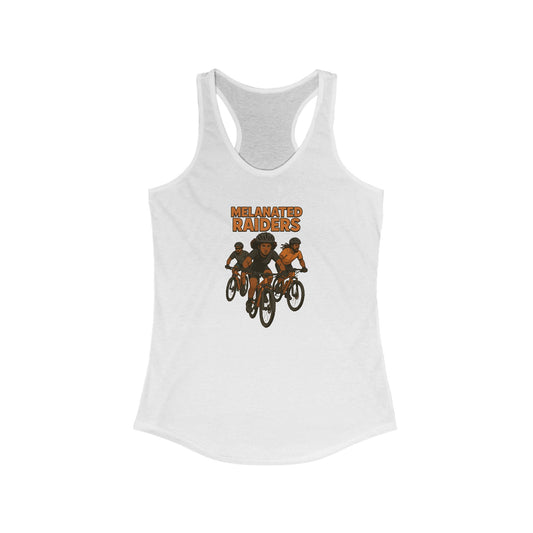 Melanated Raiders Women's Racerback Tank