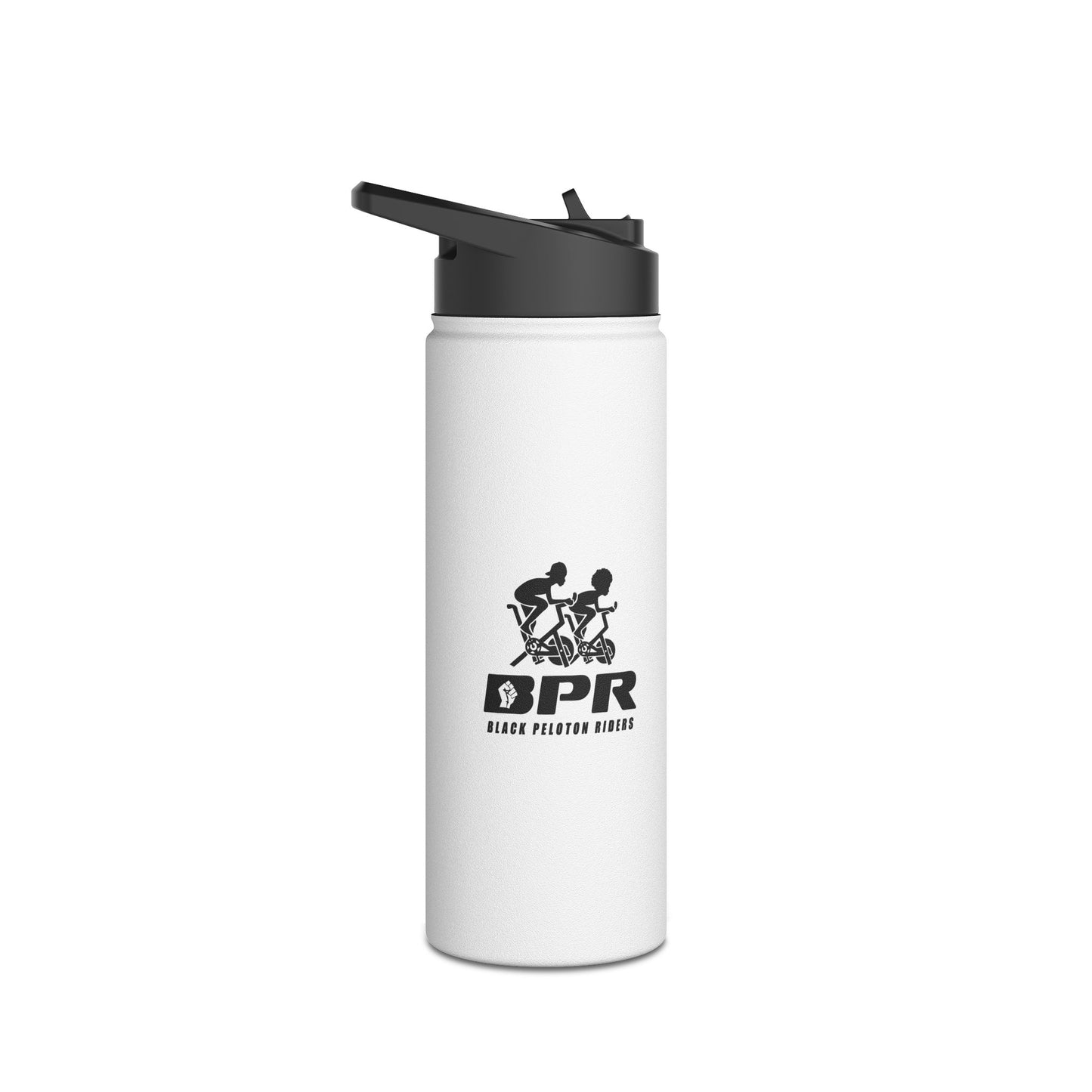 BRR | LOGO| Stainless Steel Water Bottle, Standard Lid
