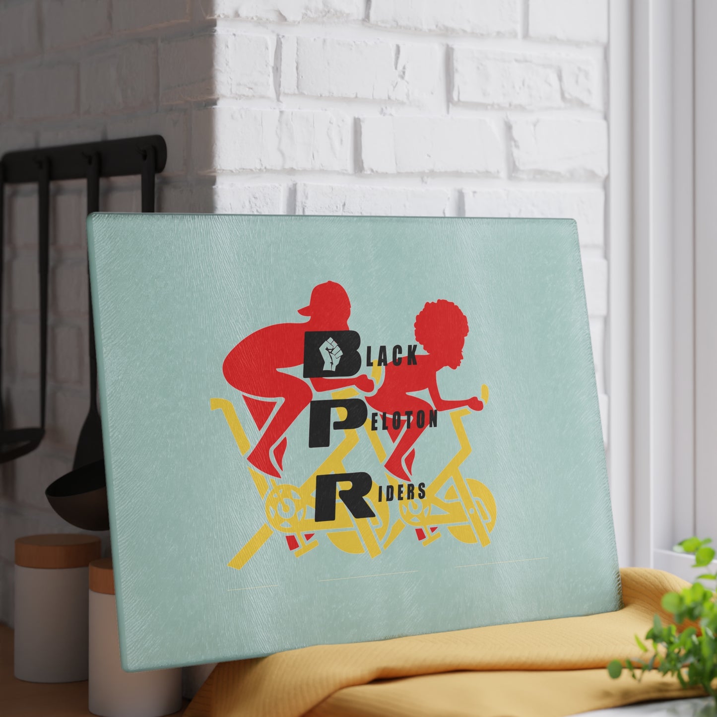 BPR | LOGO | Glass Cutting Board